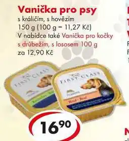 CBA Vanička pro psy nabídka