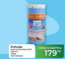 Tamda Foods Pohoda šoková Dezinfekce 50% Zdarma nabídka