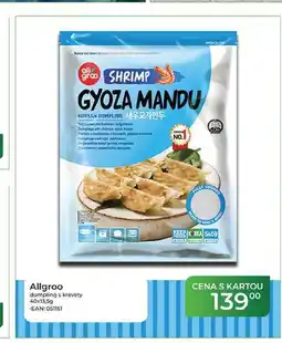 Tamda Foods Allgroo dumplings krevety nabídka