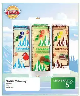 Tamda Foods Sedita Tatranky oplatka nabídka