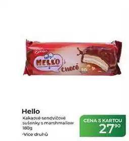 Tamda Foods Hello Kakaové sendvičové sušenky s marshmallow nabídka