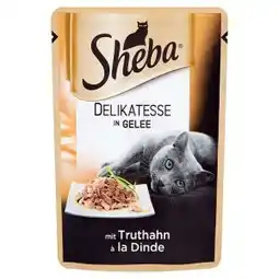 Tamda Foods Sheba Delikatesse in Gelee Krůtí v želé kompletní krmivo pro dospělé kočky 85g nabídka