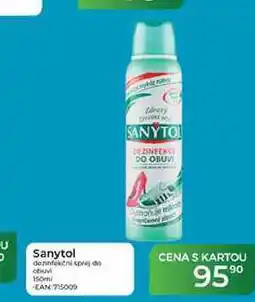 Tamda Foods Sanytol dezinfekčni sprej do obuv 150m nabídka