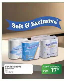 Tamda Foods Soft&Exclusive toaletní papír 4ks nabídka