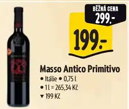 Albert Masso Antico Primitivo Itálie nabídka