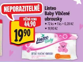 Albert Linteo Baby Vlhčené ubrousky nabídka