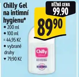 Albert Chilly Gel na intimní hygienu nabídka