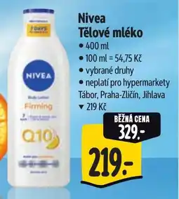 Albert Nivea Tělové mléko nabídka