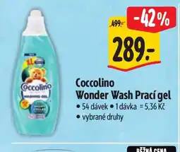 Albert Coccolino Wonder Wash Prací gel nabídka