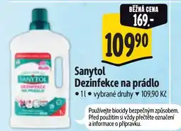 Albert Sanytol Dezinfekce na prádlo nabídka