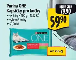 Albert Purina ONE Kapsičky pro kočky nabídka