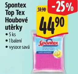 Albert Spontex Top Tex Houbové utěrky nabídka