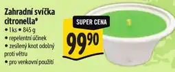 Albert Zahradní svíčka citronella nabídka