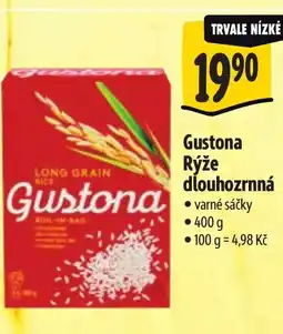 Albert Gustona Rýže dlouhozrnná nabídka