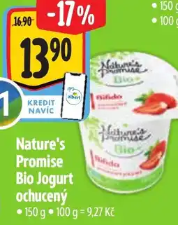 Albert Nature's Promise Bio Jogurt ochucený nabídka
