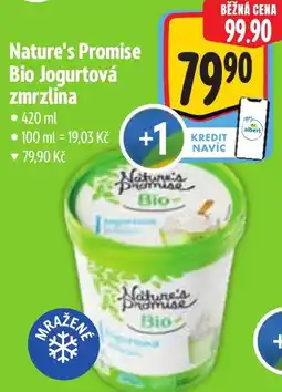 Albert Nature's Promise Bio Jogurtová zmrzlina nabídka