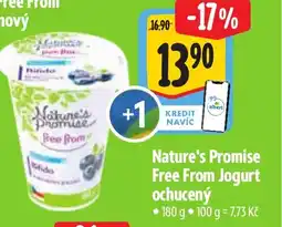 Albert Nature's Promise Free From Jogurt ochucený nabídka
