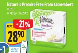 Albert Nature's Promise Free From Camembert nabídka