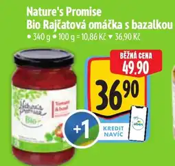Albert Nature's Promise Bio Rajčatová omáčka s bazalkou nabídka