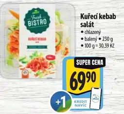 Albert Kuřecí kebab salát nabídka