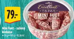Albert Mini Fuet - sušená klobása nabídka