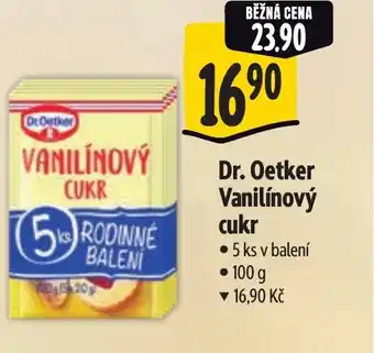 Albert Dr. Oetker Vanilínový cukr nabídka