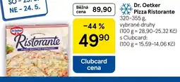 Tesco Dr. Oetker Pizza Ristorante nabídka