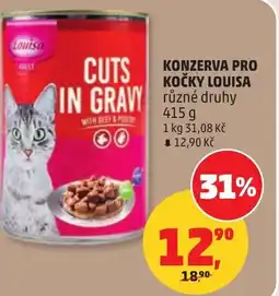 Penny Market Konzerva pro kočky louisa nabídka