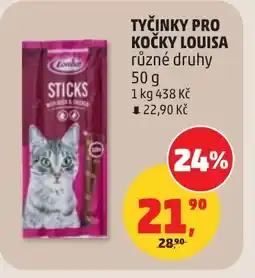 Penny Market Tyčinky pro kočky louisa nabídka