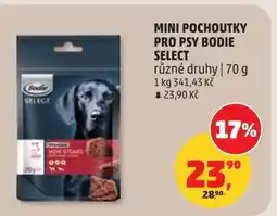 Penny Market Mini pochoutky pro psy bodie select nabídka