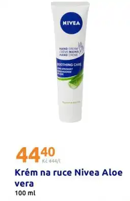Action Krém na ruce Nivea Aloe vera nabídka