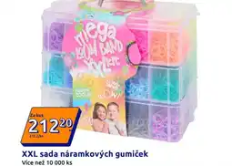 Action XXL sada náramkových gumiček nabídka