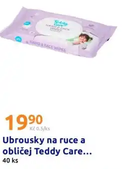 Action Ubrousky na ruce a obličej Teddy Care nabídka