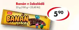 CBA Banán v čokoládě nabídka