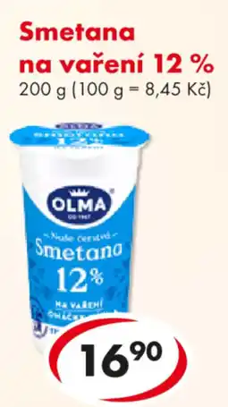 CBA Olma Smetana na vareni 12% nabídka