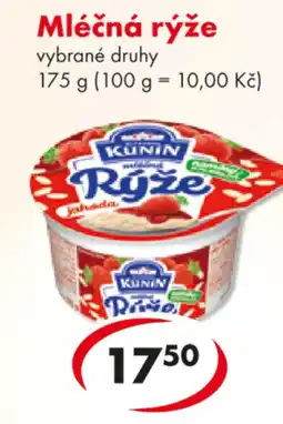 CBA Mléčná rýže nabídka