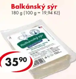 CBA Balkánský sýr nabídka