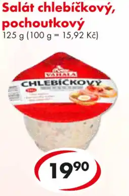 CBA Salát chlebíčkový, pochoutkový nabídka