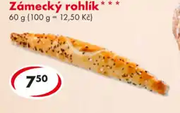 CBA Zámecký rohlík nabídka