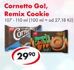 CBA Cornetto Go!, Remix Cookie nabídka