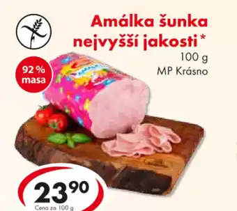 CBA Amálka šunka nejvyšší jakosti nabídka