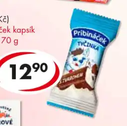 CBA Pribináček tyčinka s tvarohem nabídka