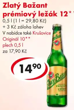 CBA Zlatý Bažant prémiový ležák 12 nabídka