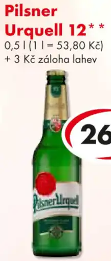 CBA Pilsner Urquell 12 nabídka