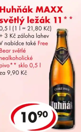 CBA Huhňák MAXX světlý ležák 11 nabídka