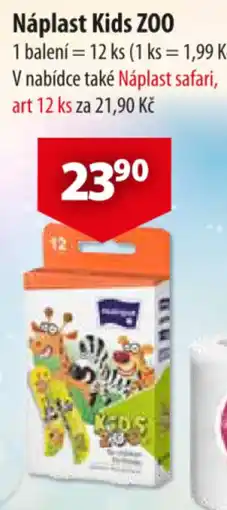 CBA Náplast Kids ZOO nabídka