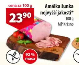 CBA Amálka šunka nejvyšší jakosti nabídka