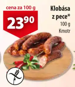 CBA Klobása z pece nabídka