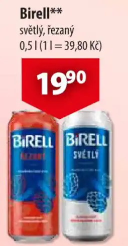 CBA Birell světlý, řezaný nabídka
