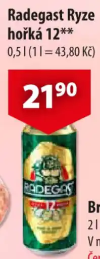 CBA Radegast Ryze hořká 12 nabídka
